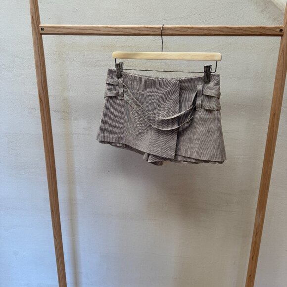 LIONESS Deuce Gingham Miniskort Size XXS - Picture 2 of 3
